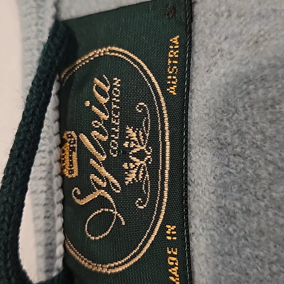 Sylvia Collection Austria Pure Wool jacket size 40 size 10 - Picture 6 of 11